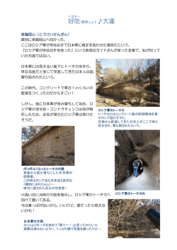好吃(美味しい)  大連 東鶏冠山（とうけいかんざん）