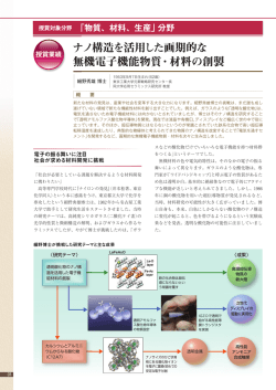 業績解説文 - The Japan Prize Foundation