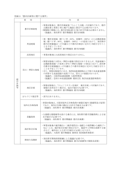 別紙3「都市計画等に関する要件」（PDF：114KB）