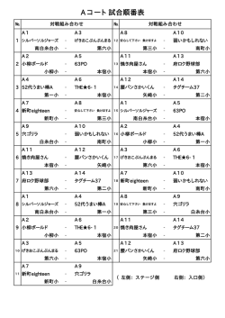 試合順番表（印刷用） （PDF：21KB）