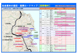 田野畑村 市町村別工程表 （PDFファイル 426.3KB）