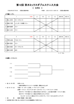 壮年B - 茨木テニス連盟