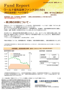 ワールド優先証券ファンド201501（限定追加型