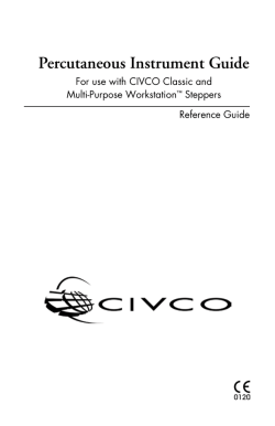 Percutaneous Instrument Guide