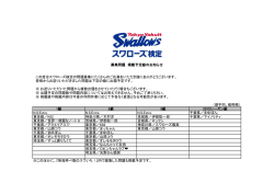 募集問題の掲載予定級を発表しました