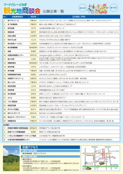 出展企業一覧（PDF：517KB）