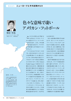 色々な意味で凄い アメリカン・フットボール