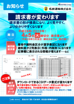 請求書について