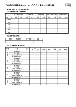 別紙9 実績報告書式 (PDF形式 239キロバイト)