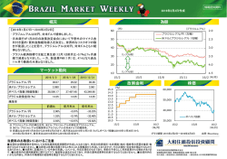 ブラジルマーケットウィークリー 2016年2月3日