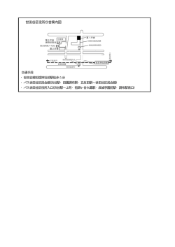 世田谷区役所庁舎案内図