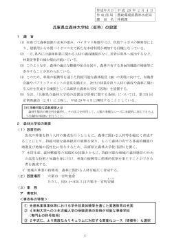 （仮称）の設置
