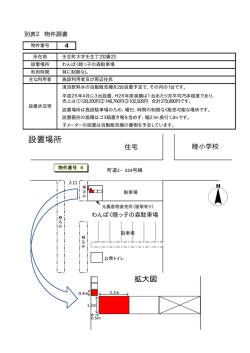 設置場所 - 壬生町