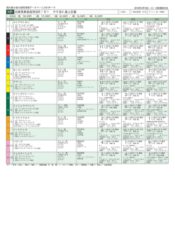 兵庫馬事畜産特別B1B1 サラ系4歳上定量