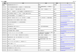 関連イベント一覧