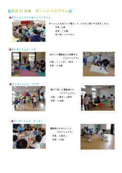 ﾌﾟﾛｸﾞﾗﾑ色々