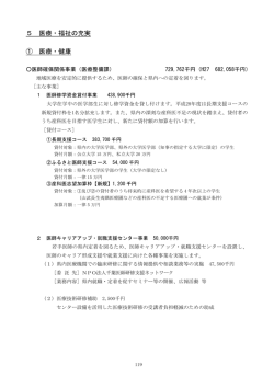医療・福祉の充実（PDF：688KB）