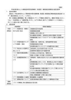 別紙1 平成28年度ひとり親家庭学習支援事業（派遣型）業務委託事業者
