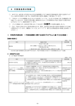 行財政改革の取組(PDF形式, 292.75KB)