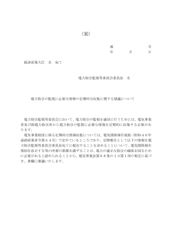 資料4－1 （案） - 電力取引監視等委員会