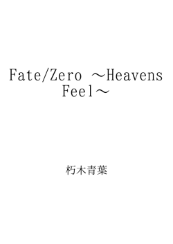 Fate/Zero ～Heavens Feel～ ID:64578