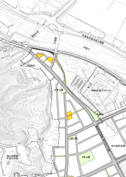 主要地方道大槌小国線 大槌川 大槌橋 新町仮設グラウンド 都市計画