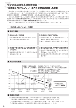 中小企業組合等支援施策情報 - 秋田県中小企業団体中央会