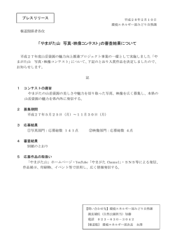 プレスリリース (PDF documentファイル サイズ： 535Kb)