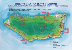 バス運行図 - 天売島