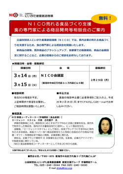 案内チラシ・相談申込書（550 kB）