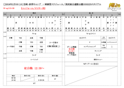 一軍 練習メニュー