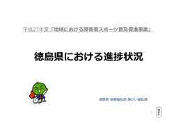資料2 事業の取組状況（徳島県） （PDF:1007KB）