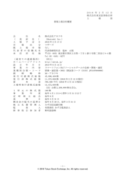 会社概要