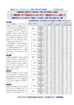2016年1月 首都圏の新築一戸建て平均価格は前月比+