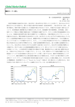 Economic Indicators 定例経済指標レポート