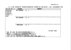 社会福祉学部 第 ー 志望合格 な し