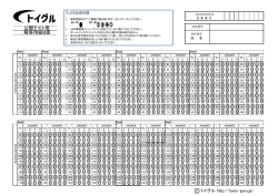 公開テスト用 解答用紙B面