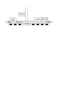 （至 萩市内） 国道191号 （至 益田市内） JR奈古駅 阿武小学校