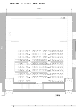 アクトスペース基本客席形状