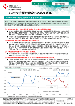 J-REIT市場の動向と今後の見通し