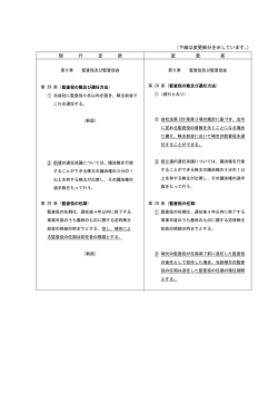（下線は変更部分を示しています。） 現 行 定 款 変 更 案
