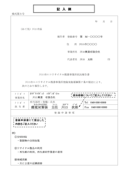記入例