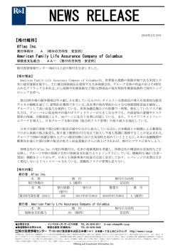 方向性は安定的 - 格付投資情報センター
