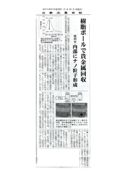 ルで貴金属回収