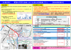 [計画名称] 東海市大田川流域における浸水対策推進プラン 【愛知県東海