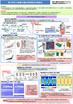 構造健全性評価研究グループ - 日本原子力研究開発機構
