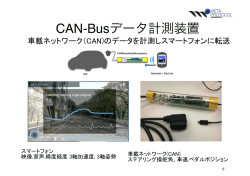 CAN-Busデータ計測装置