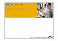 SAP Best Practices