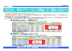 東京マラソン2016