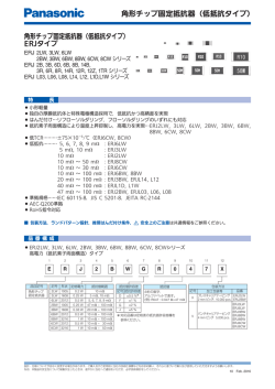 角形チップ固定抵抗器（低抵抗タイプ）